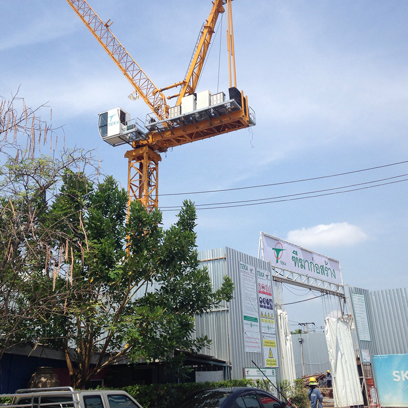 Concrete Pump หน่วยงานโครงการ Skyline Rattanathibet (สกายไลน์ รัตนาธิเบศร์)
